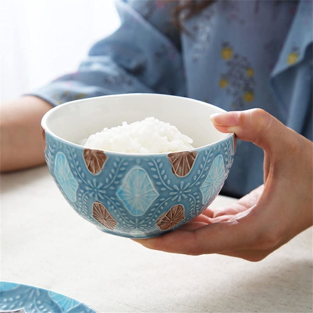 Ciotole per Pasta, Grandi Ciotole per zuppa, Ramen, Noodle, Medie, per Insalata di Frutta, Pasta, Piccole, per Riso, Cereali, Dessert, Kimchi, stoviglie in Ceramica per la casa Creativa.