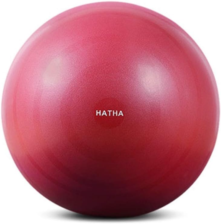 HSAER Yoga ball Thick explosion-proof Beginner female yoga midwifery fitness slimming weight loss Swiss ball yoga ball (Color : RED, Size : 65CM)