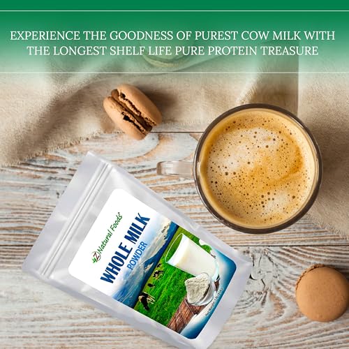Z Natural Foods Premium Whole Milk Powder - Powdered Milk For Baking thumb #3