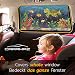 Caramaz Protección solar para coche y bebé, con protección UV, 2 unidades, con estampado cariñoso, cobertura sin huecos, talla M
