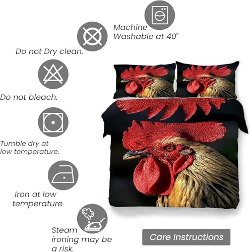 Housse de couette 240x260 zippée pour changer votre lit sans effort