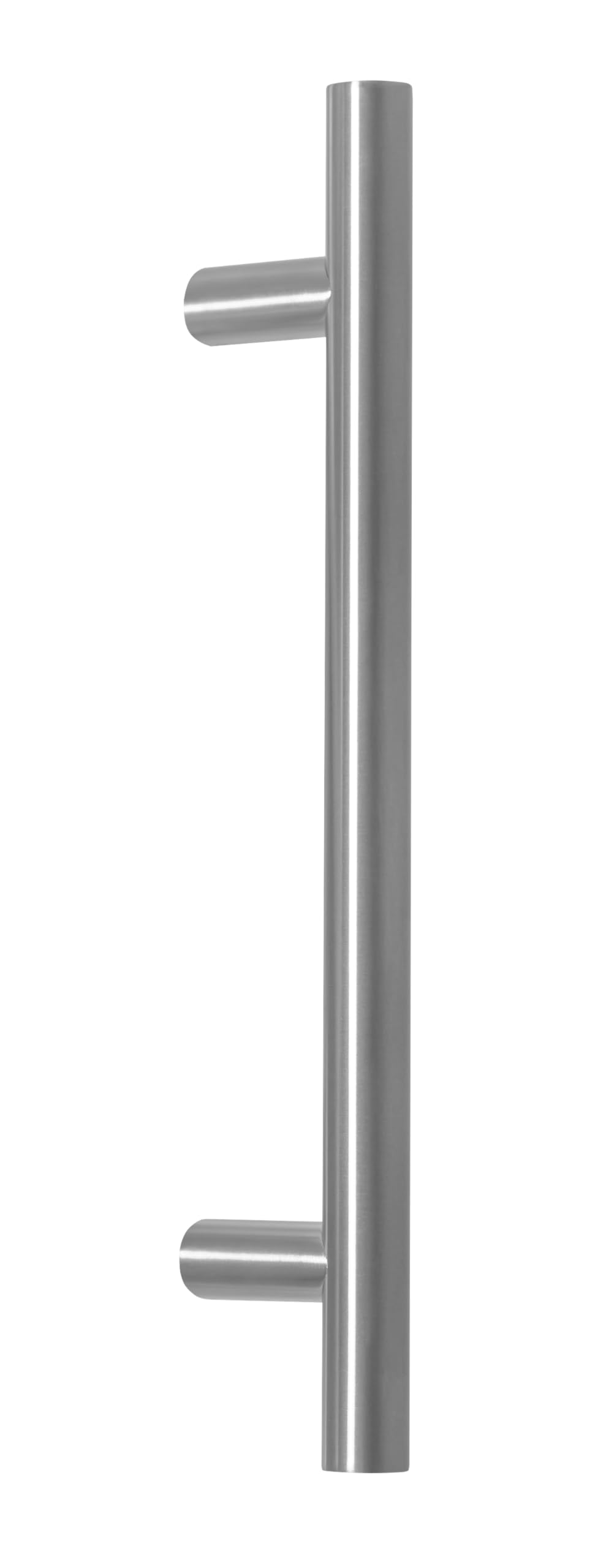 Maniglione in Acciaio Inox Satinato diametro 32 mm – Diritto, Lunghezza 500 mm, Interasse 350 mm – Per Porte Interne, Esterne, Blindate, Vetro, Negozi