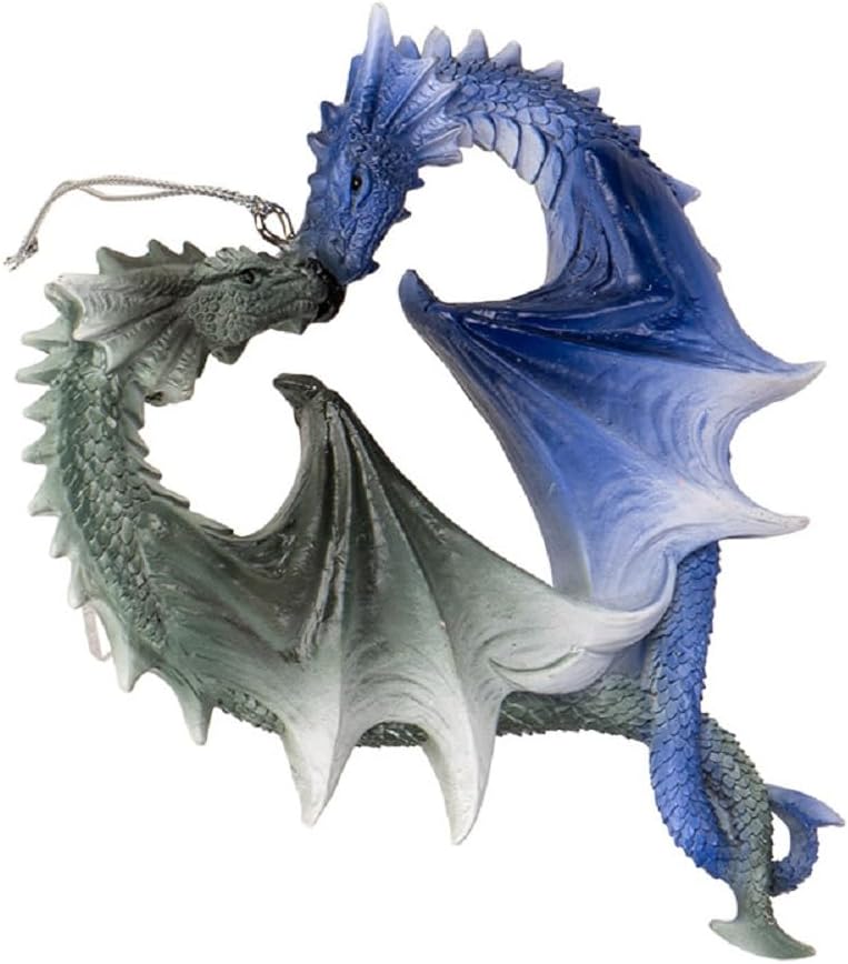 Pacific Giftware Dragon Heart Ornament, 4.33 Inches Length, Decorative Hanging Ornaments