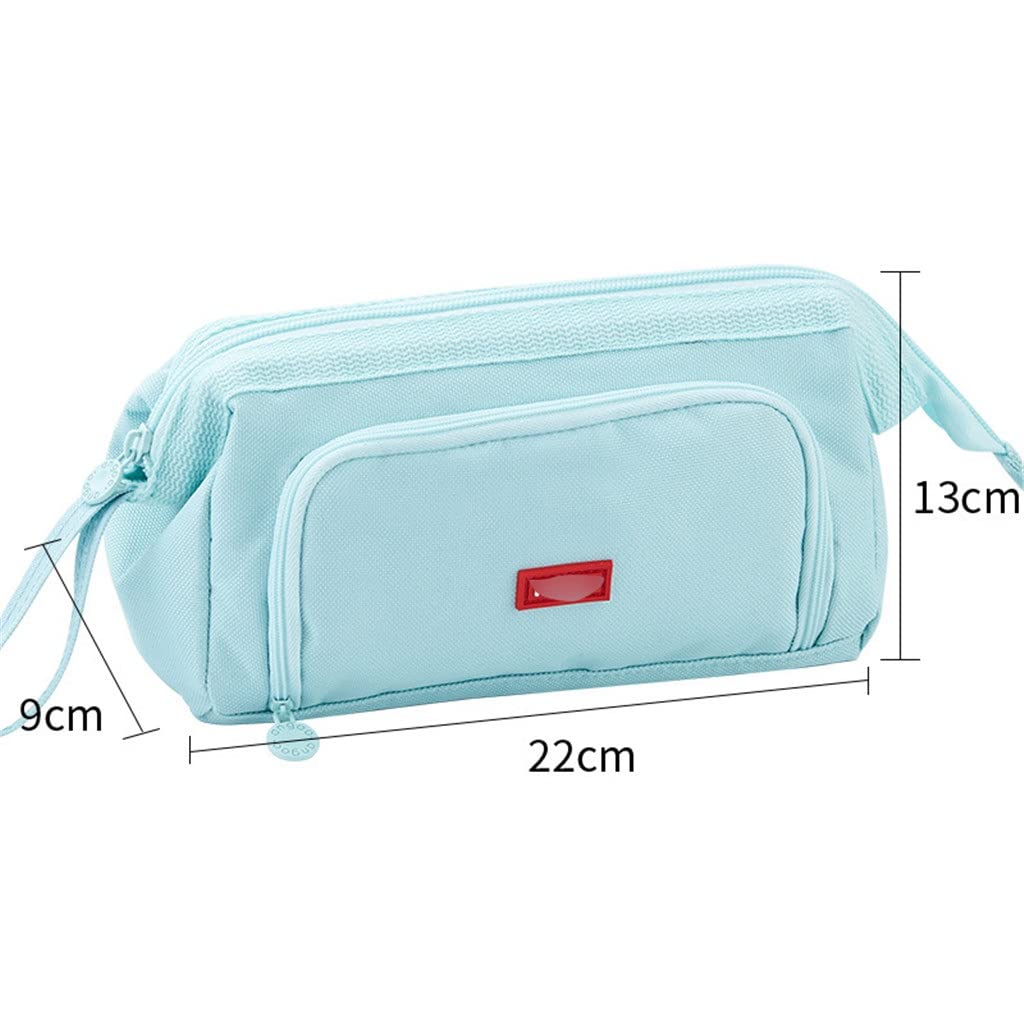 Astucci multifunzionali di grande capacità - Soluzione perfetta per bambini e studenti - Scatola portapenne resistente con scomparti multipli - Elegante cancelleria scolastica