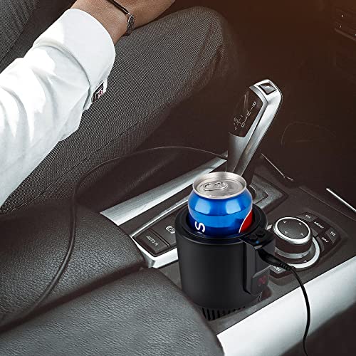 Epro 2-In-1 Car Cup Warmer Cooler Smart Car Cup Mug Holder | Perfect Car Tumbler Holder For Commuter/Road Tripper Present #TOP4
