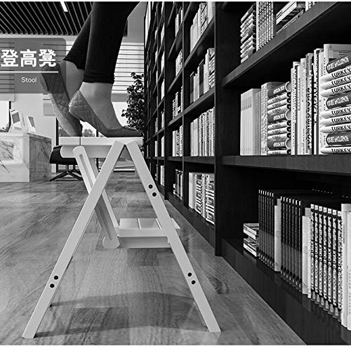 Taburete de escalada interior para alcanzar estantes de cocina altos 8