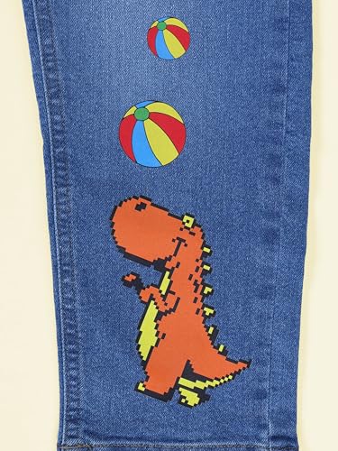 Image of KiddoPanti Boys Denim Dungaree Pant