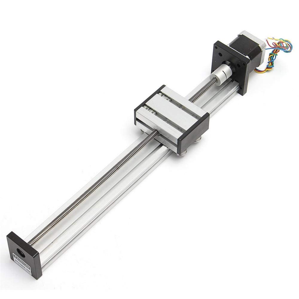 Buy YELLAYBY Phase Stepper Moto Stroke Linear Actuator 300mm CNC Lead Screw Linear Slide Rail