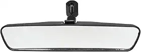 Generic Substituição do espelho retrovisor, visão ampla de 25,4 cm, interior universal do carro, fácil instalação, compatível com carros domésticos e importados