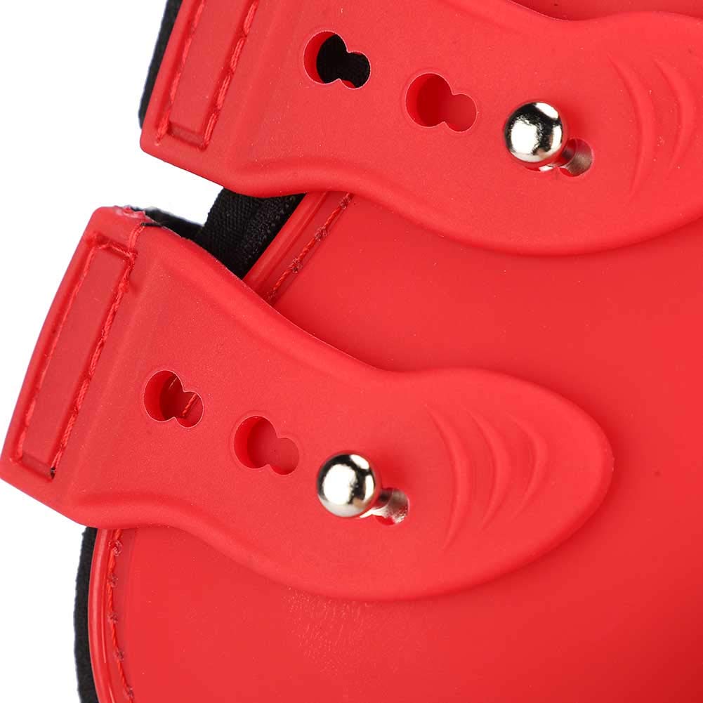 Envolturas de Pierna de Caballo, Protección Segura de Piernas Botas de Cabello de Caballo Abiertos Saltos de Salto Tendón Botas Ecuestres para Montar Amortiguador Absorción de la