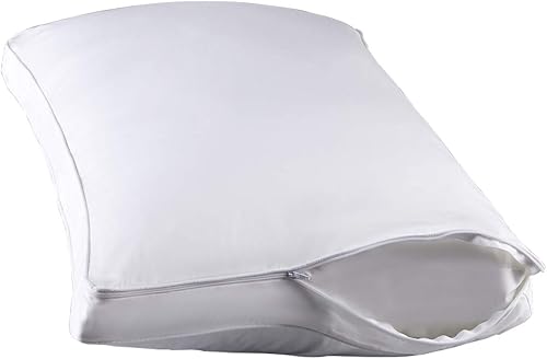 STONECREST - Protector de almohada con refuerzo, 1 pieza, fundas de almohada con refuerzo de alta calidad (300 hilos de satén de refuerzo, estándar)