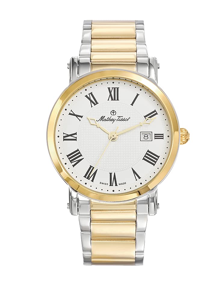 Mathey-Tissot Analog White Dial Mens Watch-HB611251MBR (B09GYBV6C5) Amazon Price History, Amazon Price Tracker