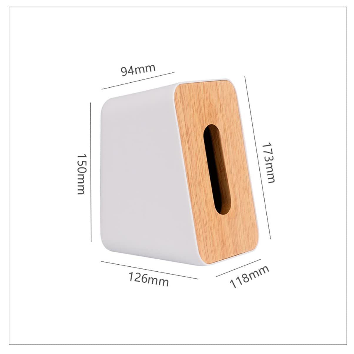 Distributeur de serviettes pour comptoir de dîner – Rangement moderne amovible pour chambre à coucher, bureau ou décoration de la maison