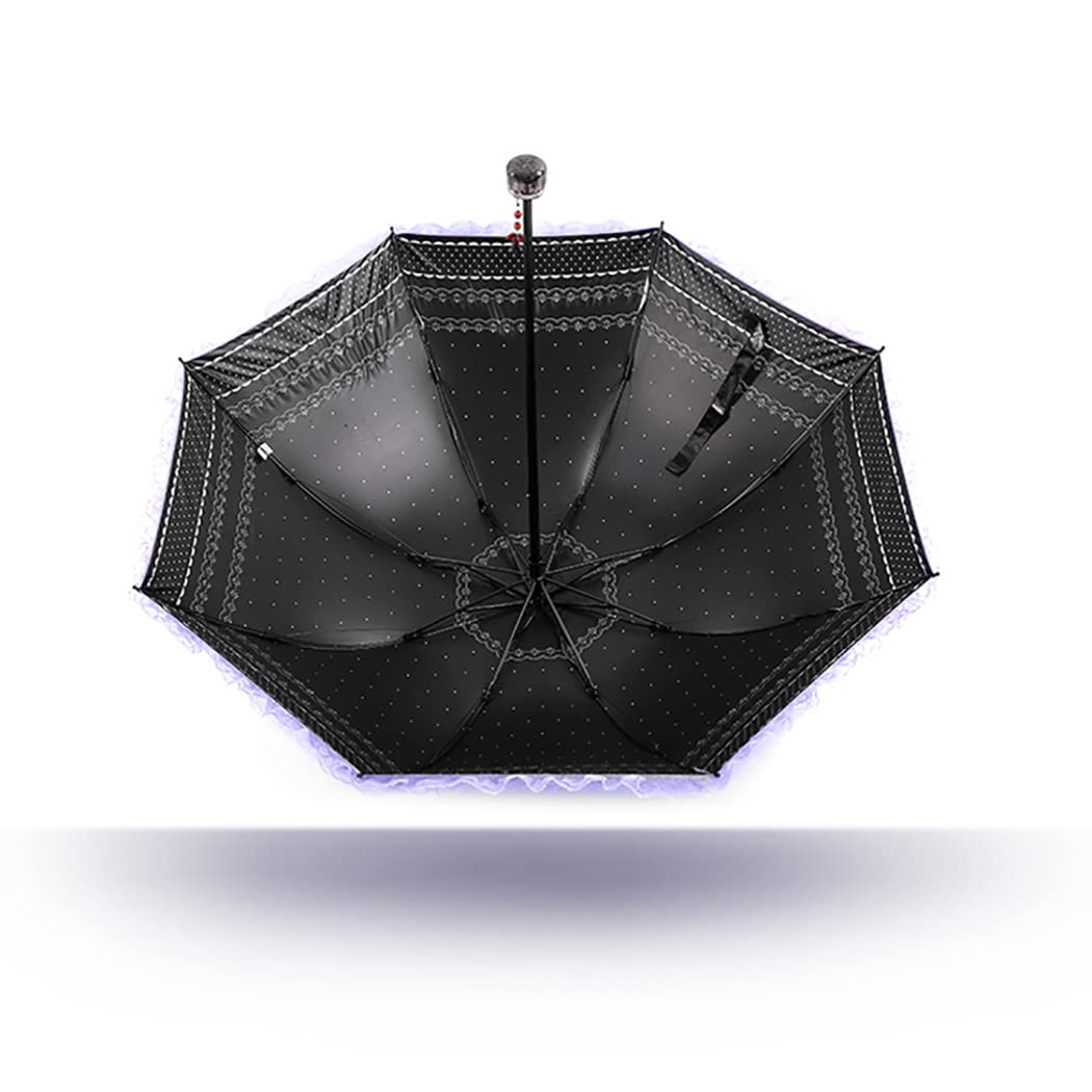 koronkowy parasol, Parasol damski Damski parasol przeciwsłoneczny i deszczowy Koronkowy parasol ślubny dla nowożeńców Parasolka przeciwsłoneczna