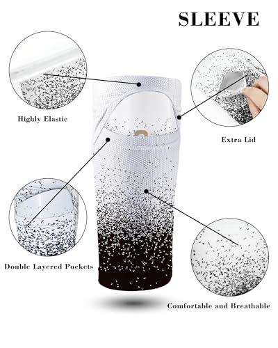 TOMIYO Soccer Shin Guards,Shin Guards Soccer Kids 10-12 and Shin Pad Sleeves with Inserted Pocket,Protective Soccer Equipment for Youth Adult,espinilleras de Futbol para Hombres for Team Sports - Image 4