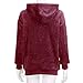 Mujer Sudadera Caliente y Esponjoso Tops Chaqueta Suéter Abrigo Jersey Mujer Otoño-Invierno...
