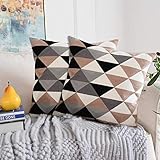 Größe: 45 x 45cm, Gewicht: rund 320g, Paket: 2 x Kissenhüllen, ohne Füllung