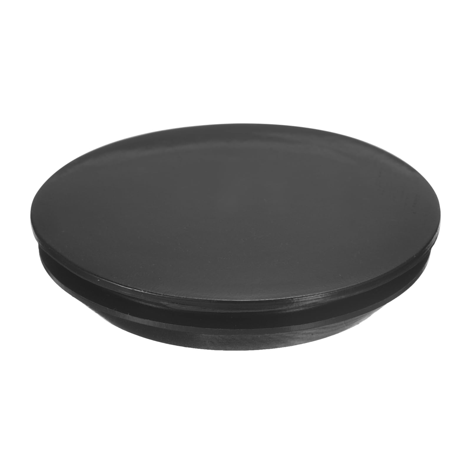 TOP-VIGOR Silicone Snap in Locking Hole Plugs, Rubber Panel Seal Cover Flush Type Panel Round for 40mm Hole, Hole Stoppers for Kitchen Rubber Bulkheads Waterproof Sealing Plugs, Black — image 1