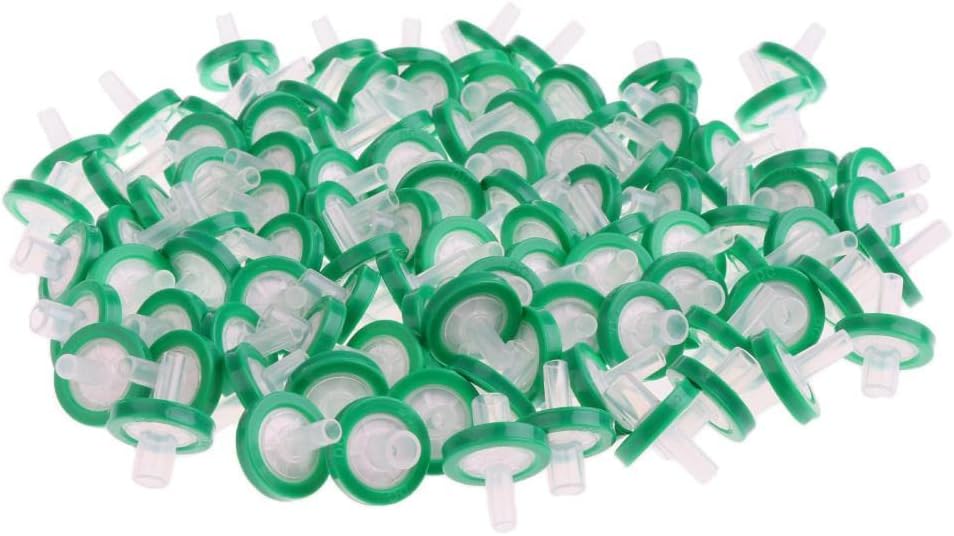 Scientific Lab Membrane Green Filter 0.22um Pore Size Non Sterile Disposable 13mm Diameter 100 Pieces 10/pack, as described, vudjxPBTyCXiDN2vsbNoi