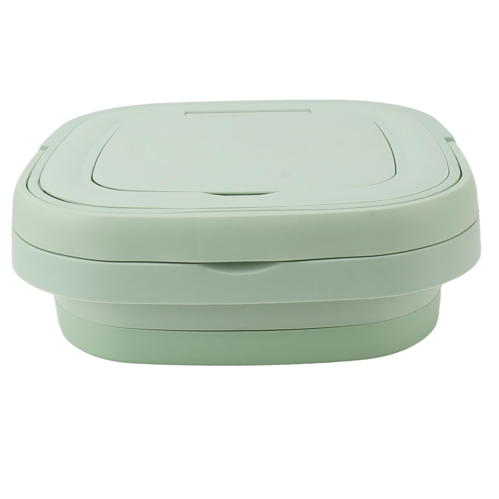SIXRUN Mini Lavatrice Portatile Pieghevole per Piccoli Vestiti, Lavatrice Automatica per Biancheria Intima per Bambini con capacità di 9 Litri per Camera da Letto (GREEN)