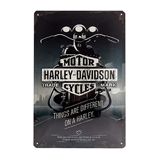 Nostalgic-Art Retro Blechschild | Harley-Davidson | Things Are Different