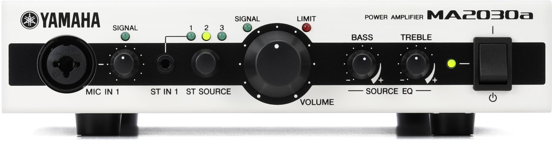 Amazon | 3つのステレオ入力と2つのマイク入力を備えたミキサーアンプ