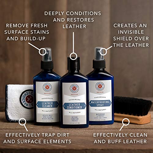 Image of Cobbler's Choice Essential Leather Kit - Premium Shoe Care - All Natural Ingredients - Unbeatable Quality!