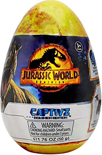 Dinosaure dans son œuf Jurassic World, une idée cadeau surprise avec slime