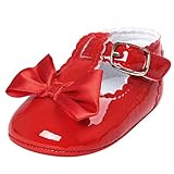 zapatos rojos zara Zapatos para bebé Grande para Ocasional, Diario, Partido Fiesta Boda o Fotografía, También un buen Recién nacido bebé de regalos de Navidad o Cumpleaños o Bautizo o año Nuevo