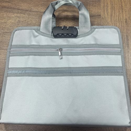 ＴＡＫＵＭＩ∞Ｘ耐火バッグ コンビネーションロック付き 防火 防水 耐火袋 モバイルバッテリー 耐火ケース 1200℃ 軽量携帯可能 鍵付き ポーチ 鍵付きポーチ A4サ集金袋 収納可能集金袋 出張 旅行 家庭用