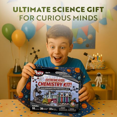 Image of Playz Extreme Chemistry Educational Science Kits for Kids Age 8-12