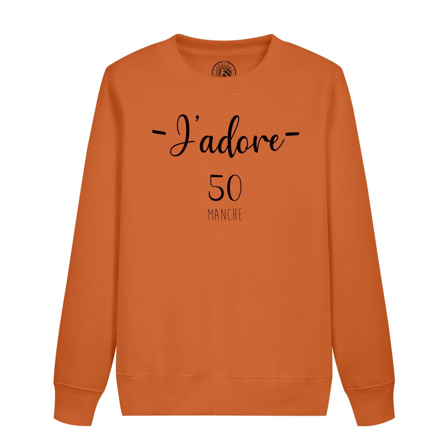 Sweatshirt enfant J'adore 50 pull robuste manches longues Saint-Lô