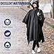 flintronic Regenponcho Herren, Wasserdichter Regenponcho, Leichter regenschutz Regencape, 3 in 1 wiederverwendbarer Regenmantel für Fahrrad Wandern, Camping, Angeln- Herren & Damen