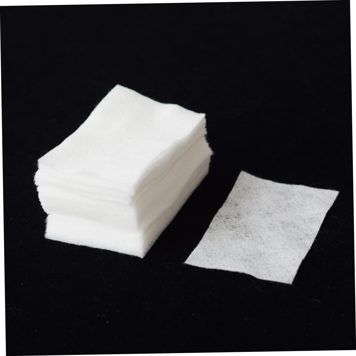 minkissy 400-piece Boxed Cotton Pads Makeup Remover Facial Gentle for Women Soft Absorbent Disposable Sanitary Portable for Travel