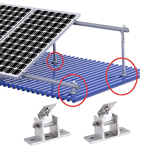 Support module PV en aluminium haute résistance | Structure réglable durable - 5