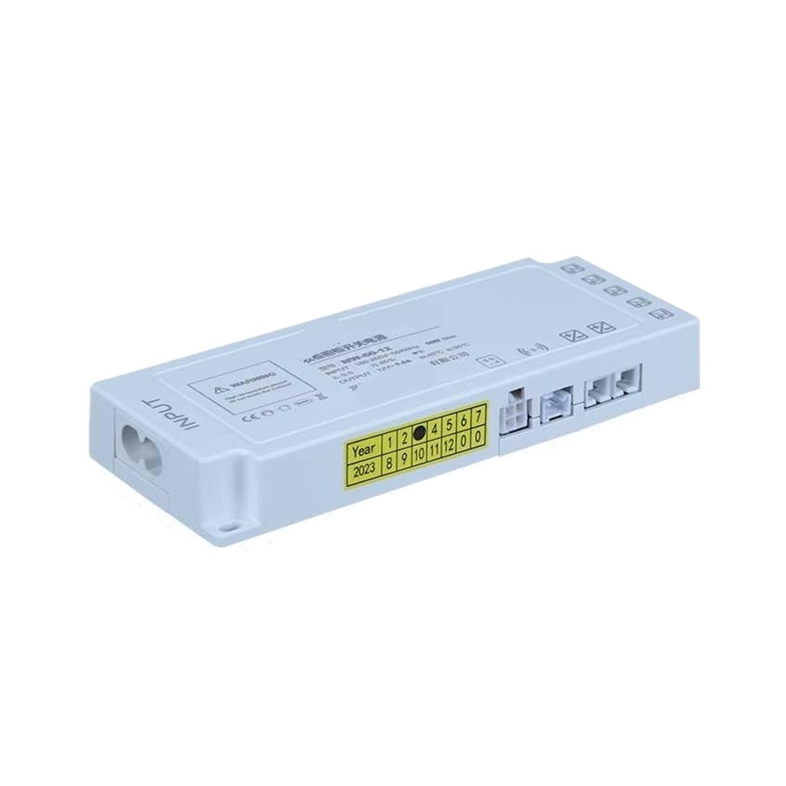 PWANUIGTE LED Wardrobe Cabinet Light Dedicated Power Supply 220 to 12V/24V with Transformer Interface Induction Switch(MW-60W-12V)