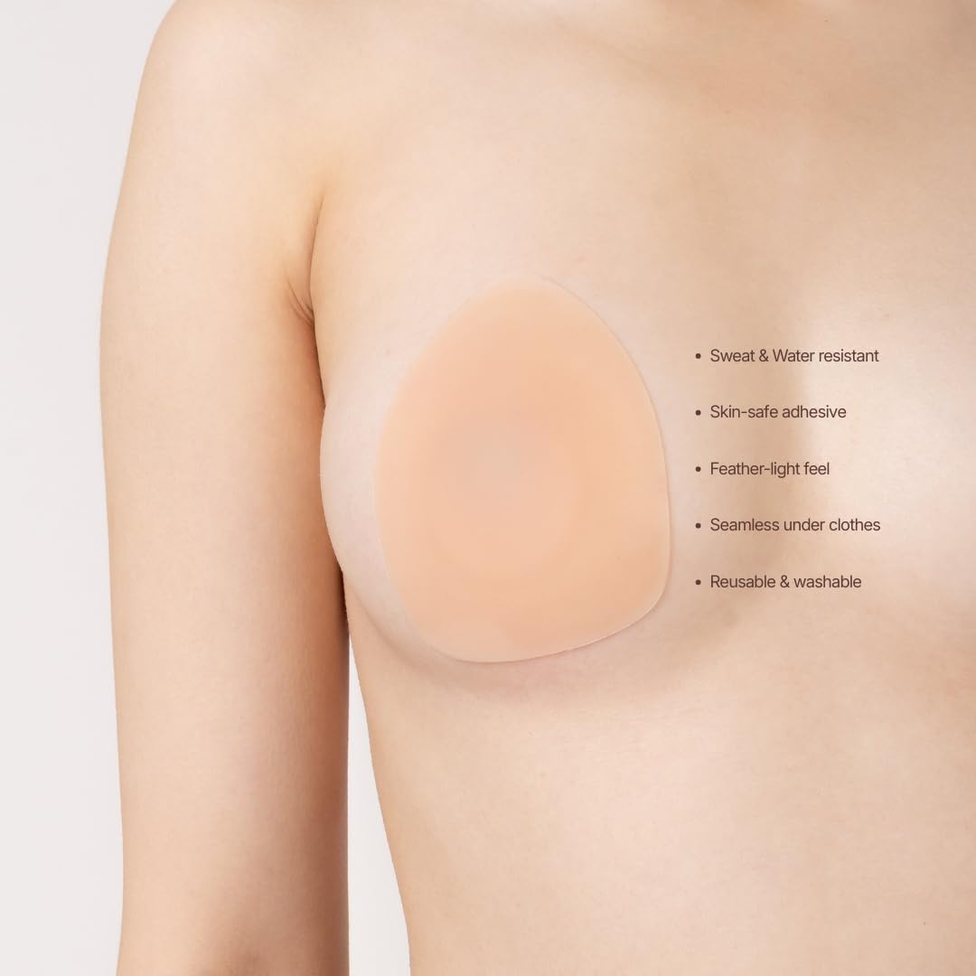 Shapercult Reusable Silicon Nipple Cover (Pack of 1) 1