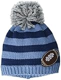 Mud Pie Baby Boys' Blue Football Knit HAT, 06-18 Months