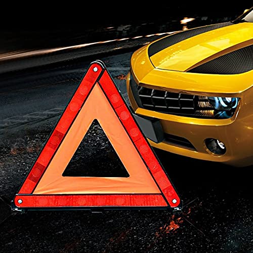 Kit 2 Triángulos Reflectivos Plegables para Emergencia Vehicular miniatura 4