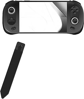 BoxWave Stylus Pouch Compatible with Ayaneo 2 - Stylus PortaPouch, Stylus Holder Carrier Portable Self-Adhesive for Ayaneo 2 - Jet Black