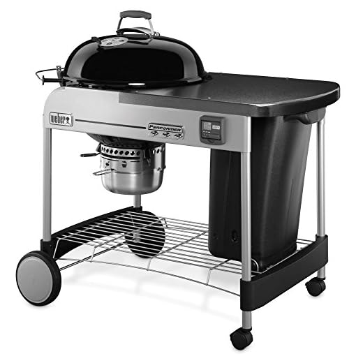 Weber Performer Premium Charcoal Grill, 22-Inch, Black