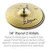 Zildjian ZP4PK Planet Z Series - Complete Cymbal Pack - 14" Hi-Hats, 16" Crash, 20" Ride #2