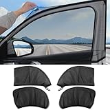 車用網戸 4枚セット 新型 シエンタ 3代目 10系 に適用 防虫ネット 車中泊 網戸 カーテン ウインドーネット サイド 車 サンシェード 遮光 断熱 通気 蚊よけ プライバシー保護 取付簡単