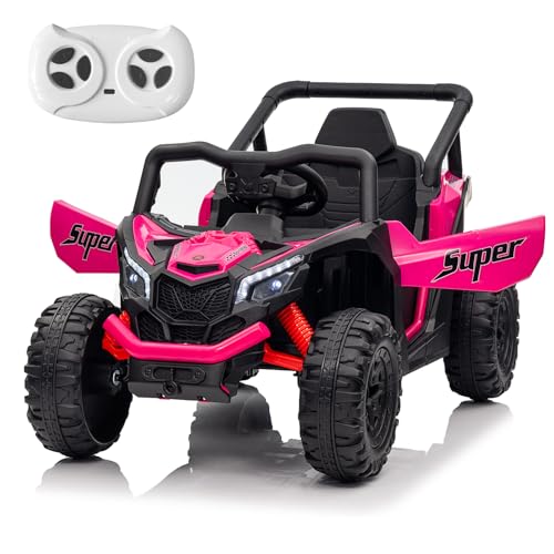 Run Fast 24v Ride on Car with Parent Remote Control,Electric