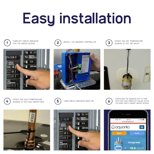 Aquanta AQ-CA-PARENT Smart Water Heater Timer: Optimize Hot Water Usage thumb #5