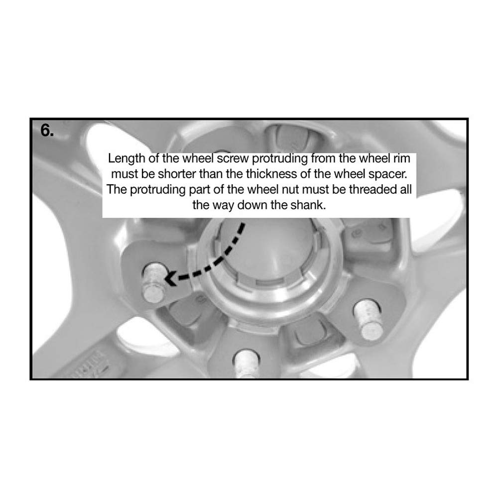 H&R DRA-System Spürverbreiterungsatz 40mm pro Achse - Lochkreis 5x100 - Mittenzentrierung 54,1mm - System M12x1,5 - kompatibel mit Audi/Seat/Skoda - Schwarz