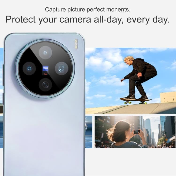 Image of Xmon Back Camera Lens Protector for Vivo X200 Pro 5G (1 Pack) Premium Camera Glass Protector Guard, Anti-Scratch, Ultra-Clear, Easy Installation