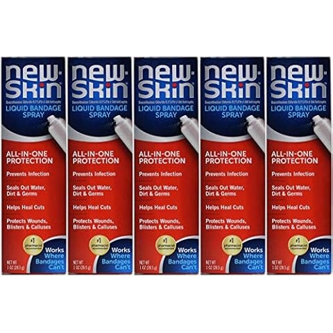 New-Skin Liquid Bandage Spray - 1 oz, Pack of 5 Cover