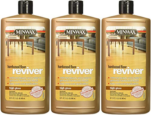 Minwax 609504444 Hardwood Floor Reviver, 32 Ounce, High Gloss 3 Pack