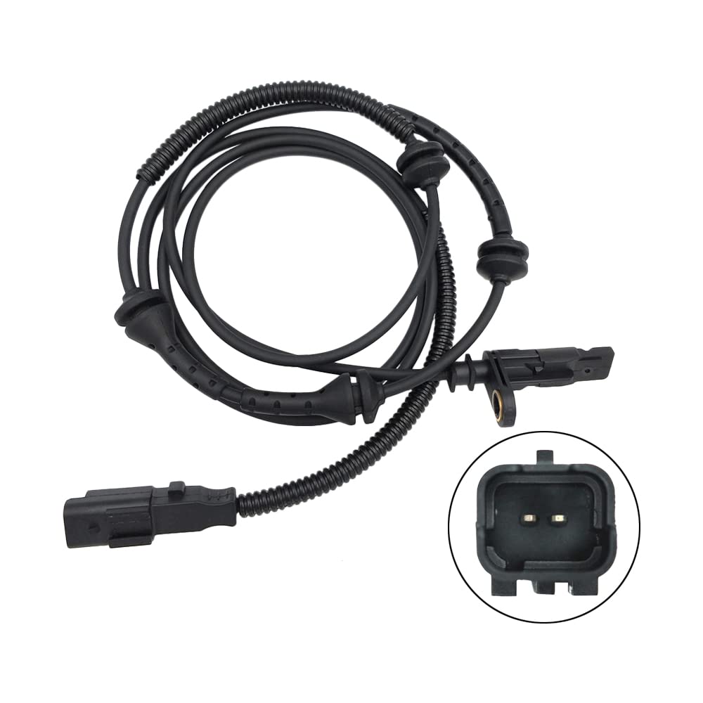 Capteur de vitesse de roue arrière ABS pour véhicule, adapté pour CITR0EN C6 2005-2014, adapté pour Pe/u*geot 407 2005-2014, adapté pour Pe/u*geot 407 SW 2005-2014, 9642688280, 0004545G7